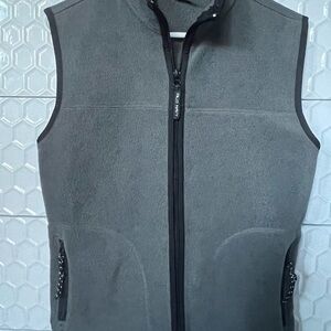Old Navy Charcoal Gray Fleece Vest
